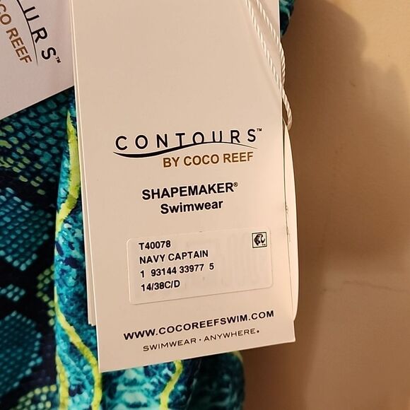 Beautiful Contours by Coco Reef size 14 NWT - Picture 5 of 5